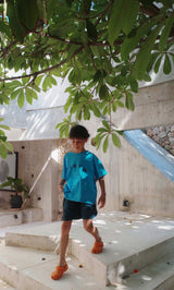 Pinto Tee - Vintage Turquoise